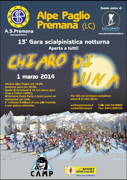 Chiaro di luna 2014 Chiaro di luna 2014